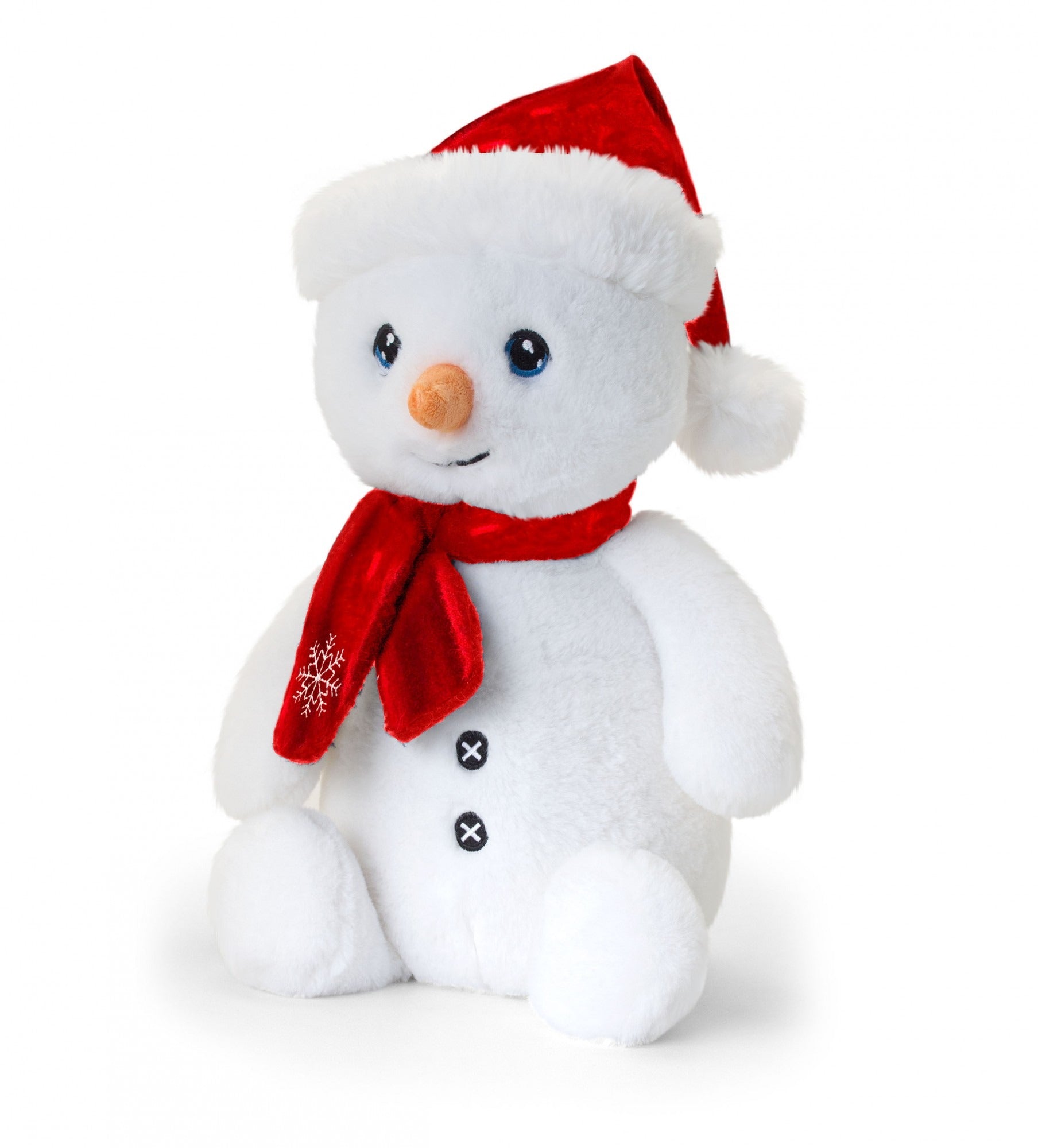 Keeleco Snowman with Hat & Scarf (25cm)