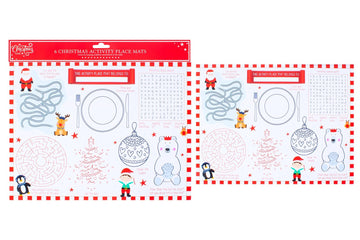 Christmas Activity Placemats (Set of 6)