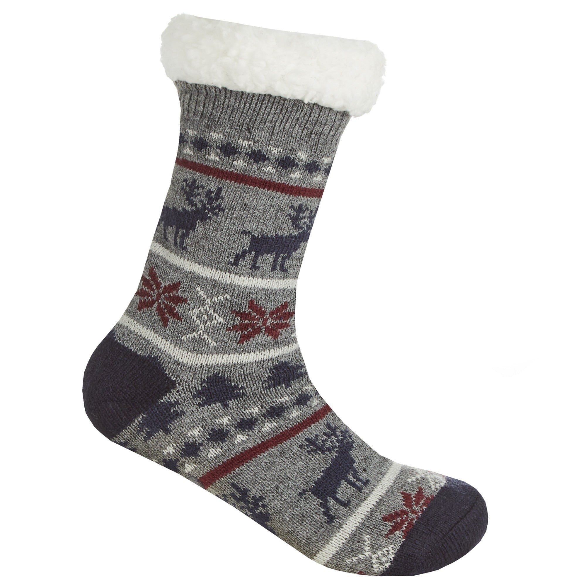 4x Boys Fairisle Lounge Sock