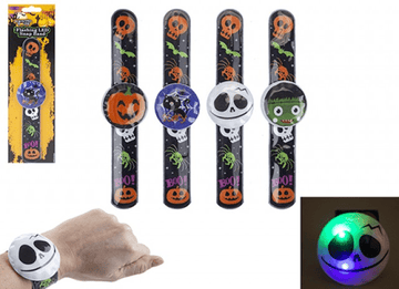 Led Flashing Halloween Snap Band