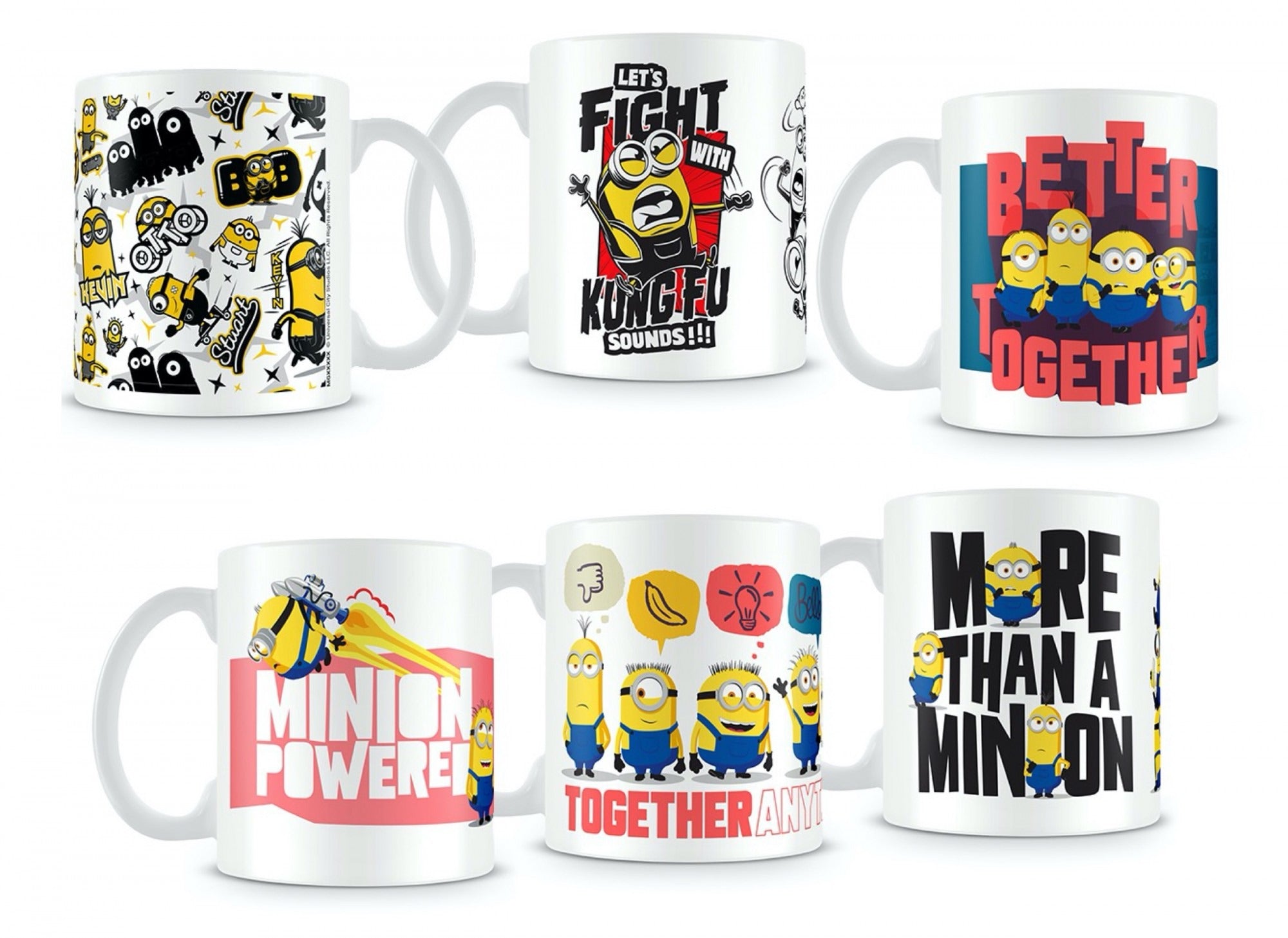 Minions 2 Mug (6 Assorted Designs  includes box)