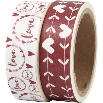 Love and Hearts Washi Tape