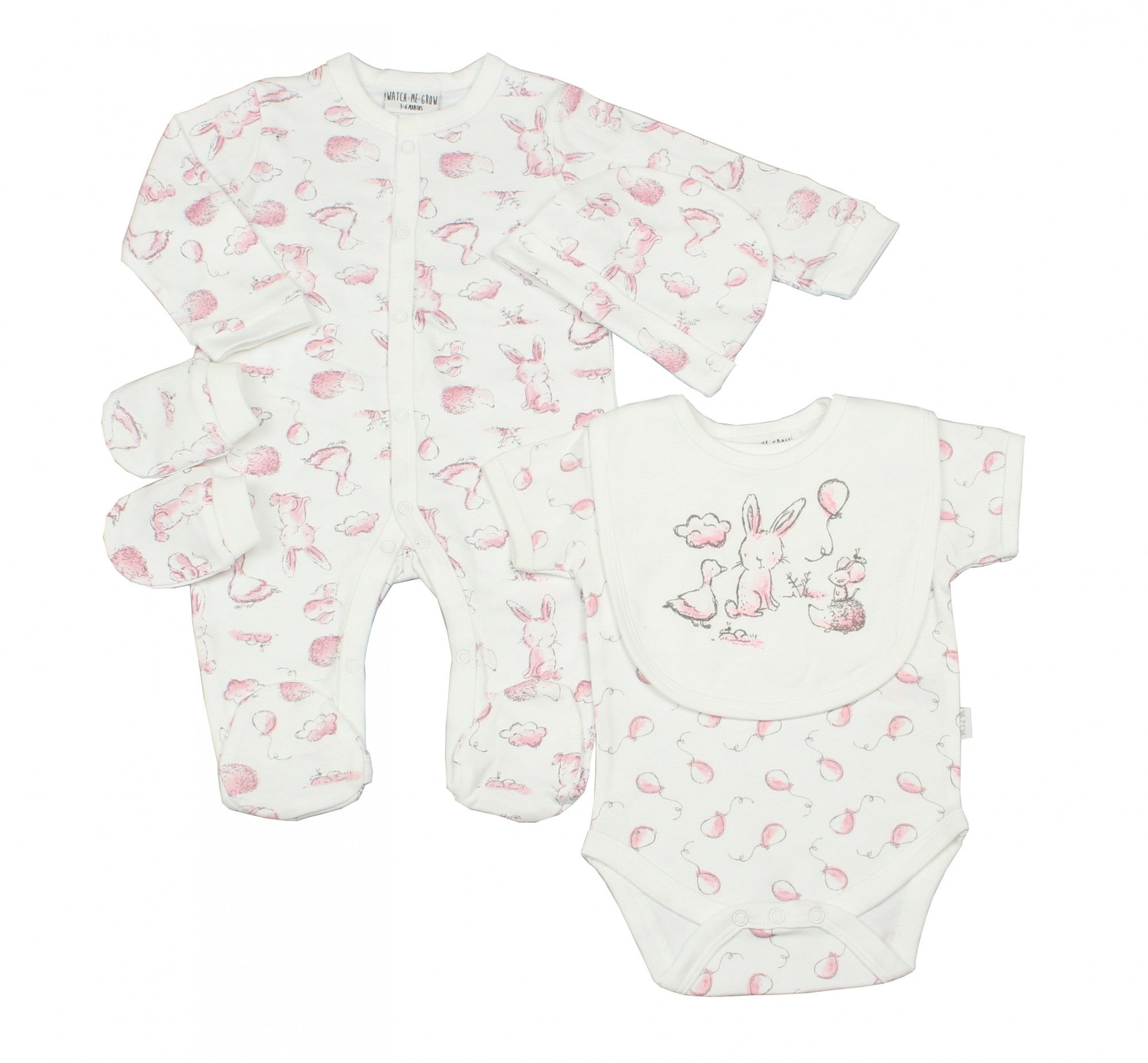 5 Piece Animals Gift Set (0-9 Months)