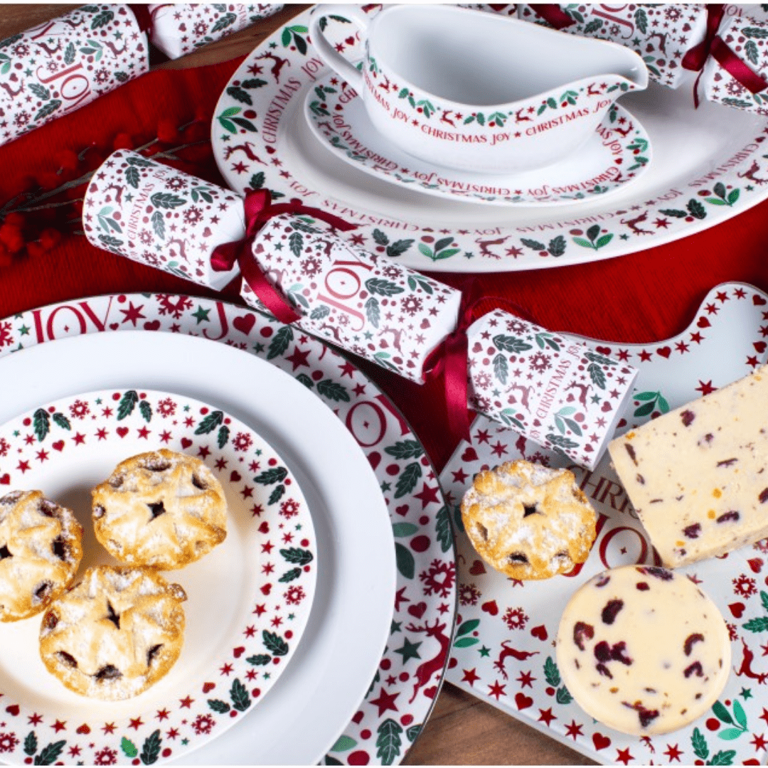 Christmas Joy Mugs (Set of 4)