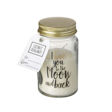 Moon and Back Love Scented Candle