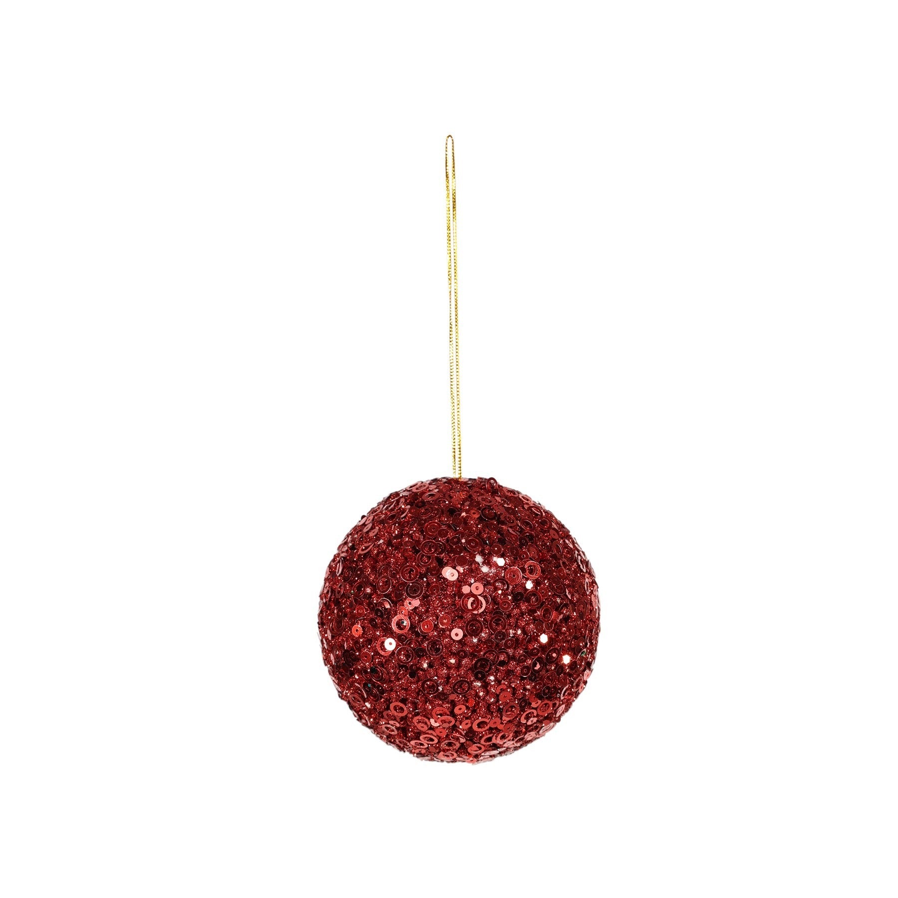 Red Glitter Bauble (Dia10cm)