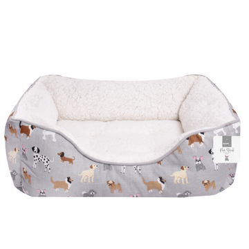 Medium/Large Grey Dog Bed