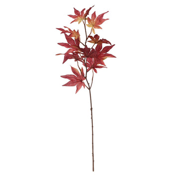 Glamis Maple Leaf Spray Red (64cm)