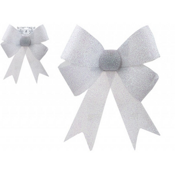 Large White Gift Bow (37 x 49 x 13cm)