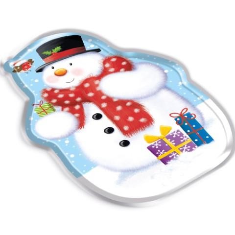 Christmas Melamine Snowman Tray