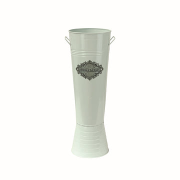 White Slim Flower Vase (56.5cm)