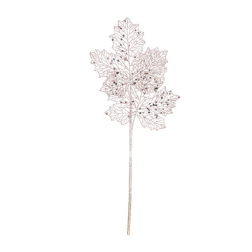 Rose Gold Maple Leaf Spray (63.5cm)