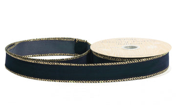 Navy Velvet Ribbon (25cm x 9m)