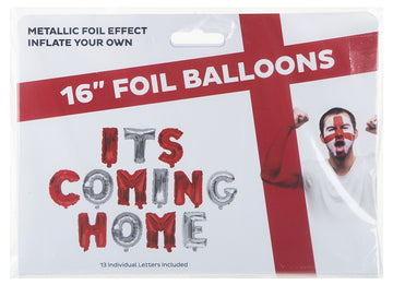 Foil Its Coming Home Balloon 16 inches