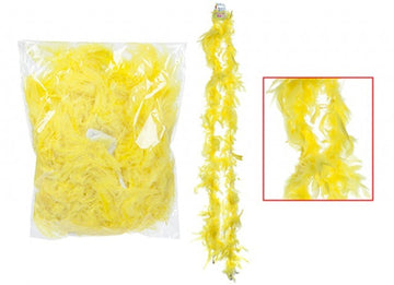 Yellow Feather Boa (1.5m)