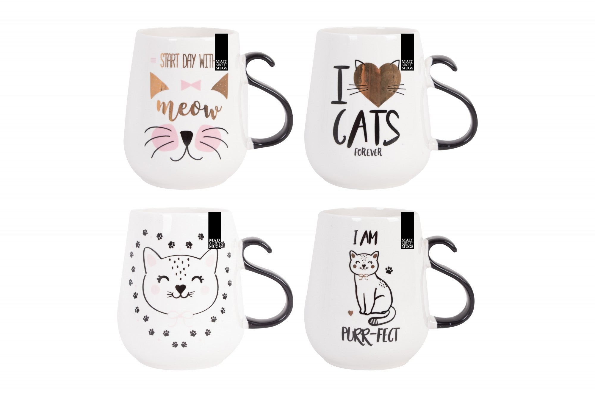 Assorted Cat Mug (with tail)