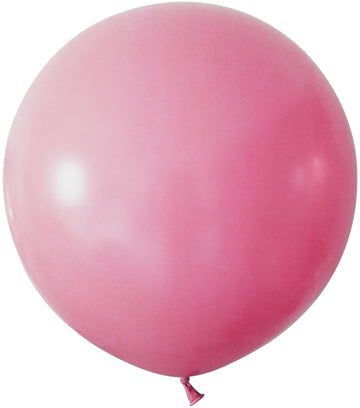 Pink Jumbo Latex Balloon - 24 inch (Pk 3)