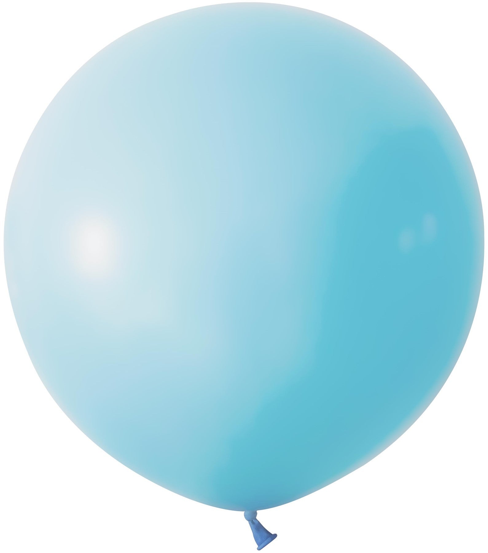 Macaron Blue Jumbo Latex Balloon - 24 inch (Pk 3)