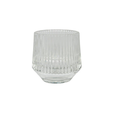 Rigel Ribbed Votive (8cm x 8cm)