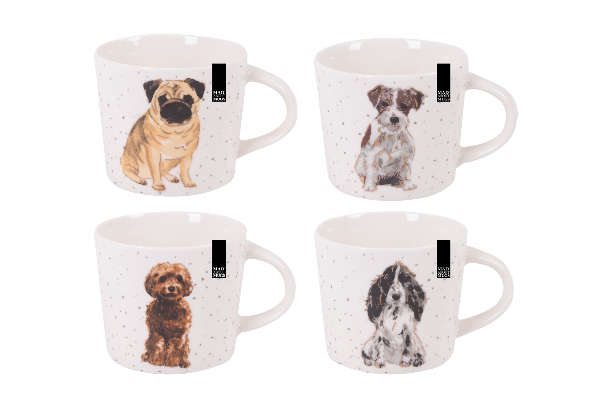 Bone China Mug Assorted Dog Breed