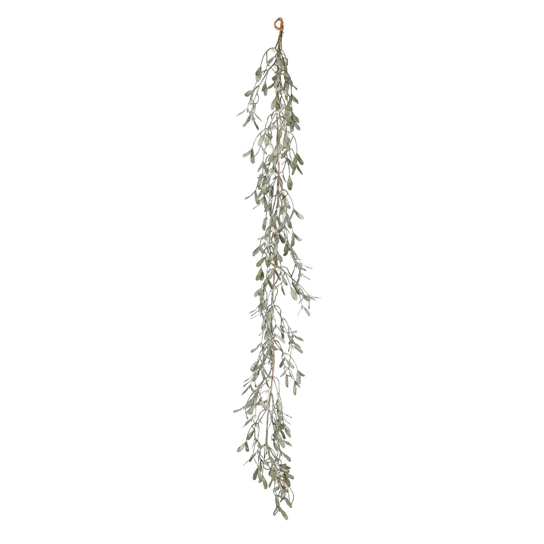 Mistletoe Frosted Garland