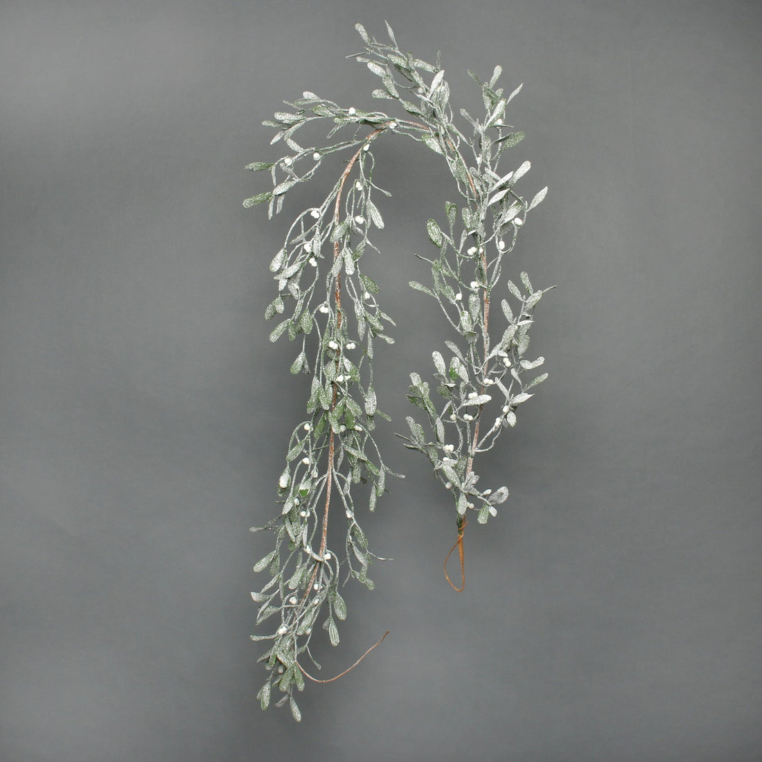 Mistletoe Frosted Garland