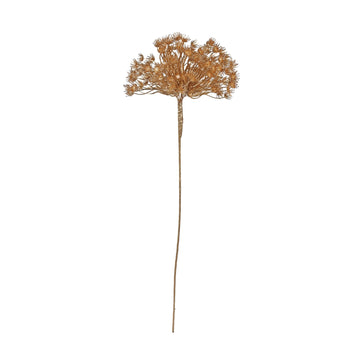 Gold Metallic Allium with Giltter