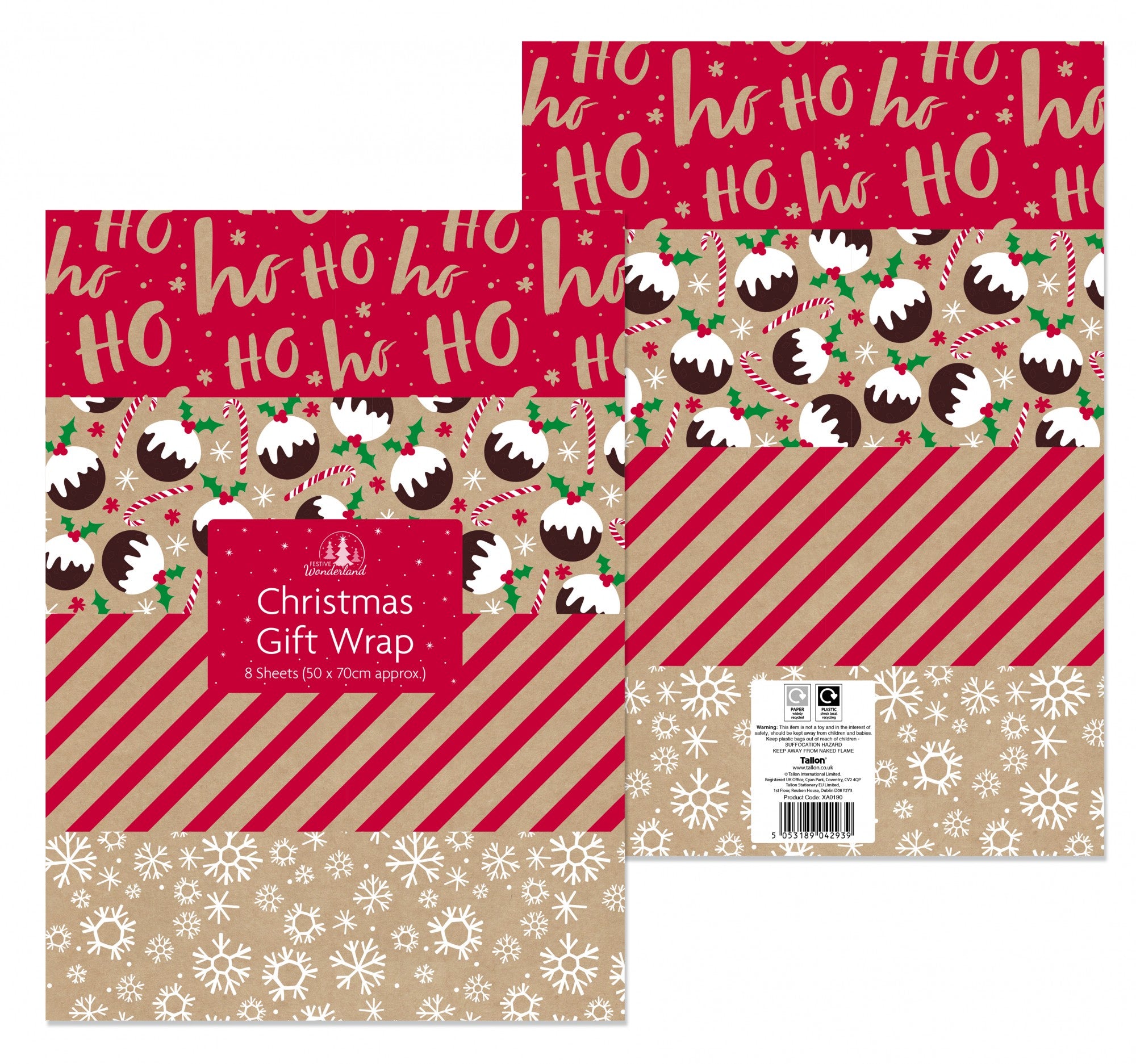 Christmas Gift Wrap Sheets