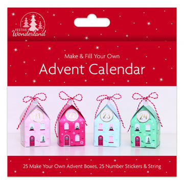 Make Your Own Advent Calendar Boxes (25 Boxes)