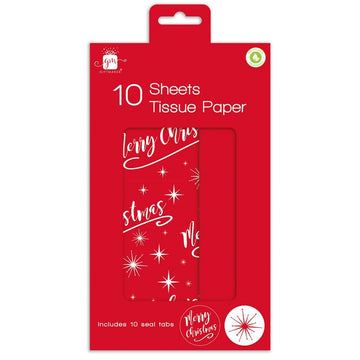 Christmas Tissue Paper (Pack of 10)