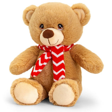 Keeleco Conker Bear with Scarf (20cm)