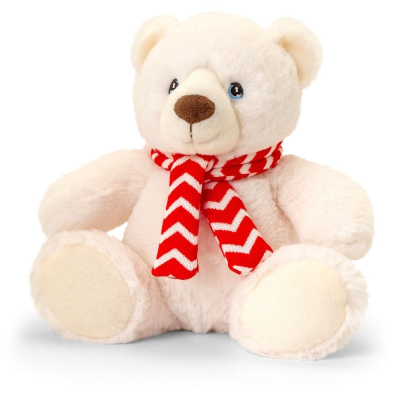 Keeleco Polar Bear with Scarf (20cm)