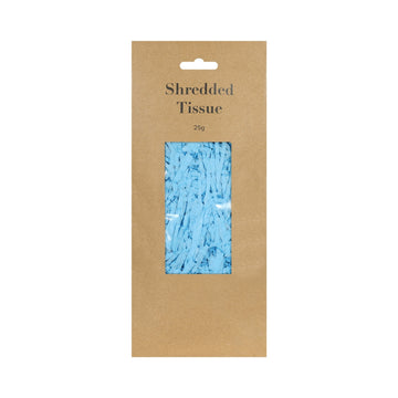 Light Blue Shredded Tissue (25 grams)