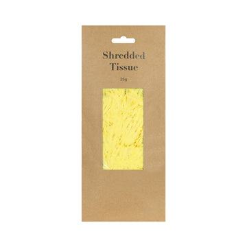 Yellow Shredded Tissue 25g