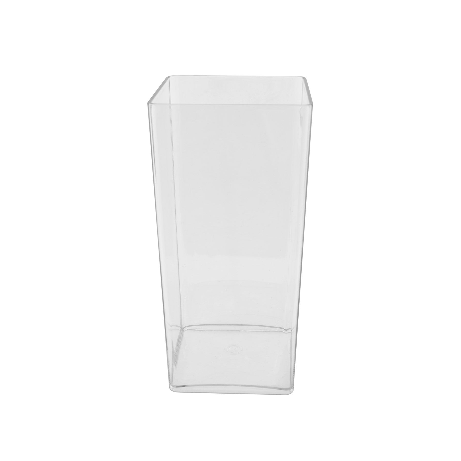 Clear Acrylic Square Vase (Dia14.5 x H30cm)