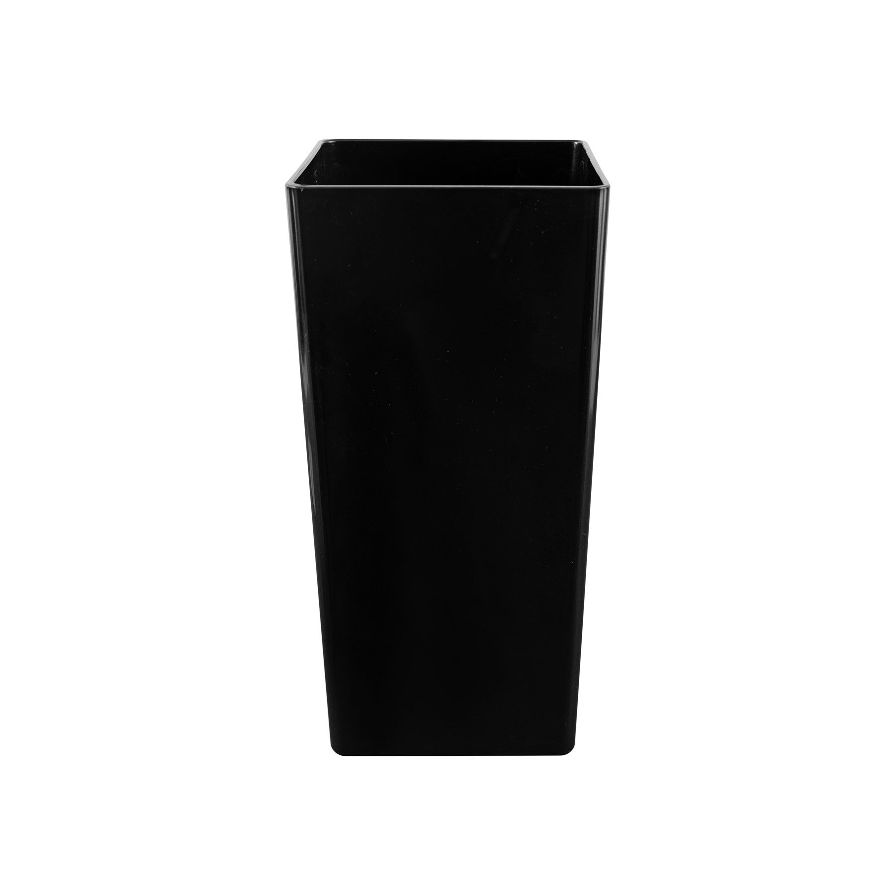 Black Acrylic Square Vase (Dia14.5 x H30cm)