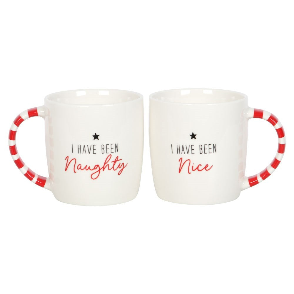 Naughty & Nice Mug Set