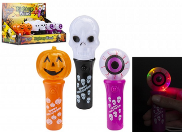 Halloween Light Up Wand (Assorted)