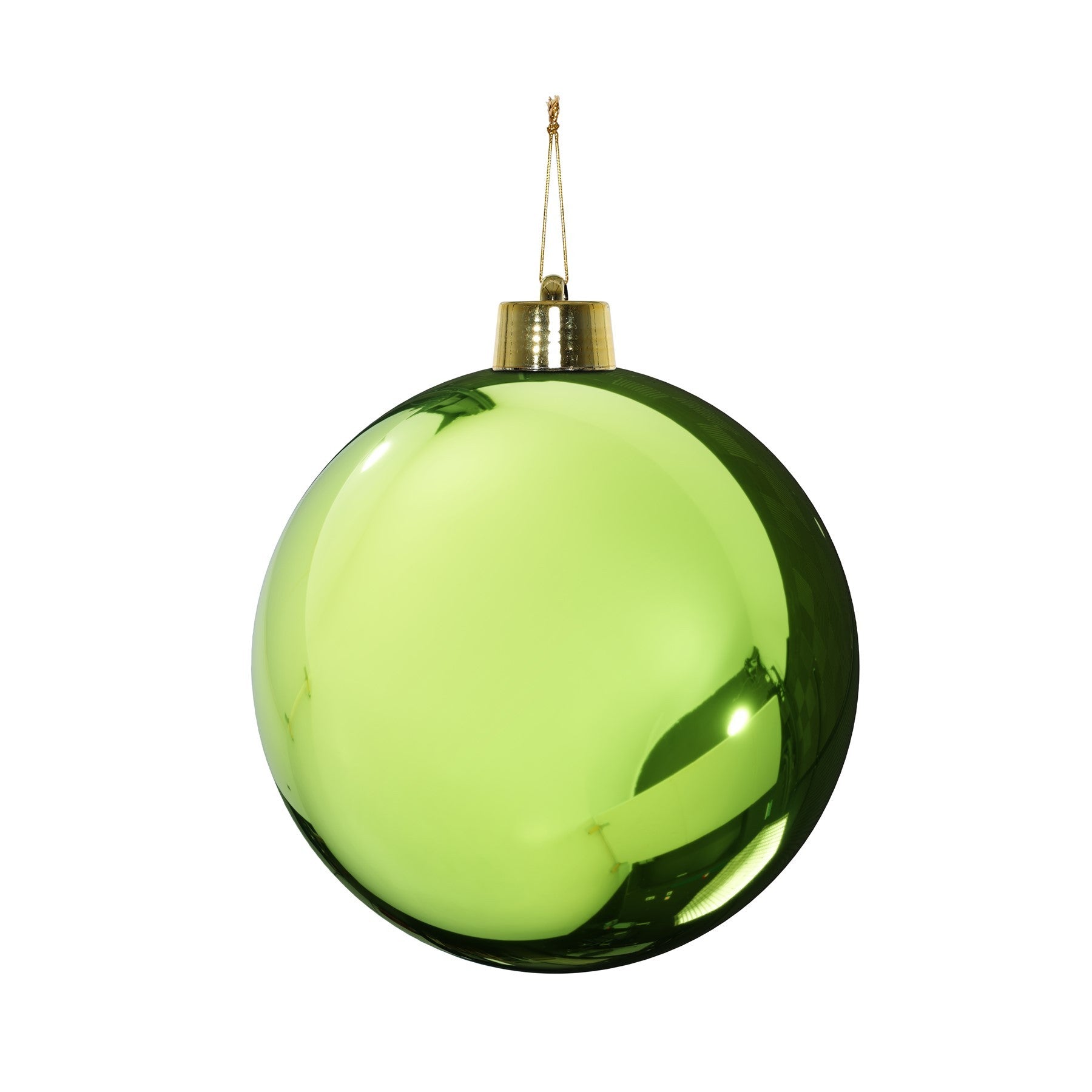 Green Shiny Shatterproof Bauble (20cm)