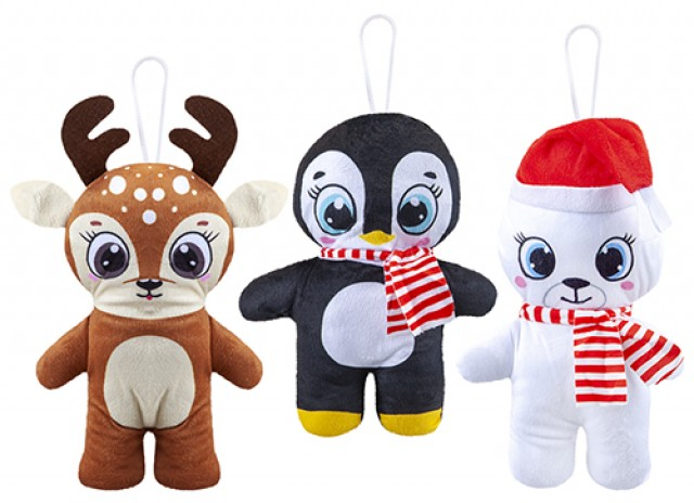 Christmas Soft Toys 23cm (Assorted)