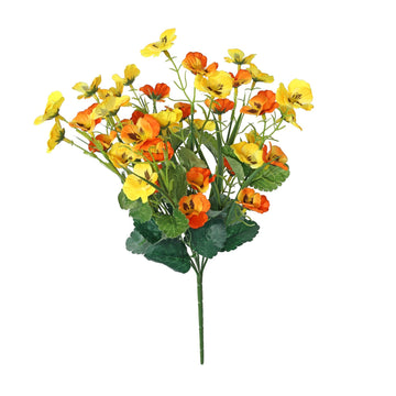 Orange Pansy Bush (42cm)