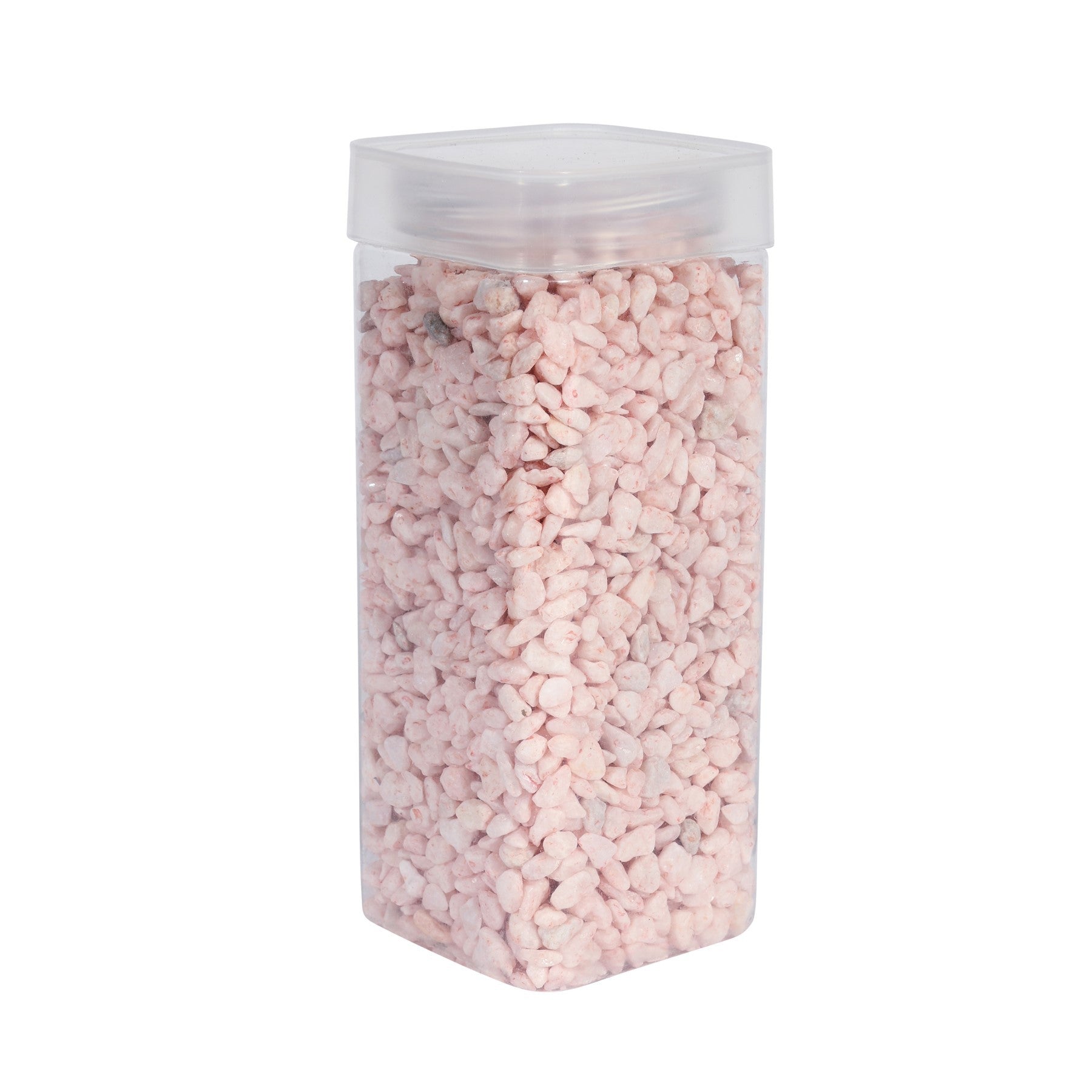 4-6mm Light Pink Pebbles in Square Jar (900gr)