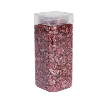 5-8mm Pearlised Red Glass Pebbles (750gr)