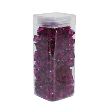 Large Dark Purple Acrylic Stone in Square Jar (300gr)