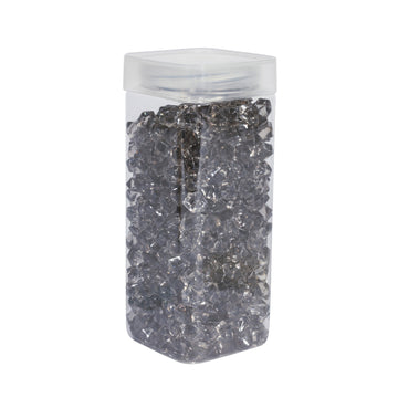 Small Light Grey Acrylic Stone in Square Jar (320gr)