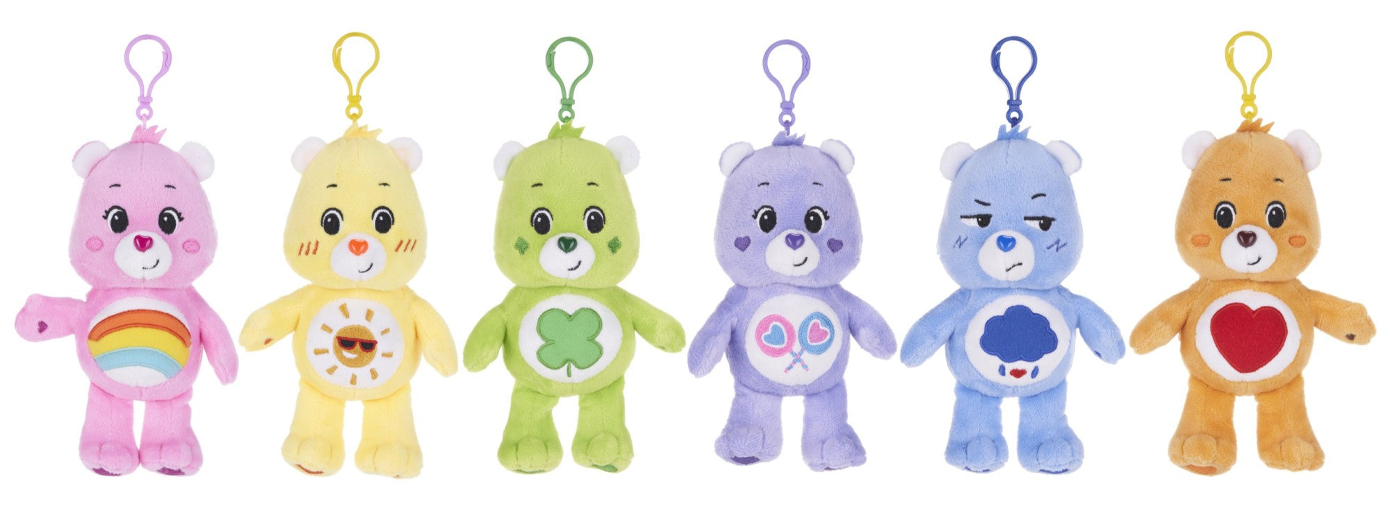 Assorted Care Bear Bag Clip (13cm)