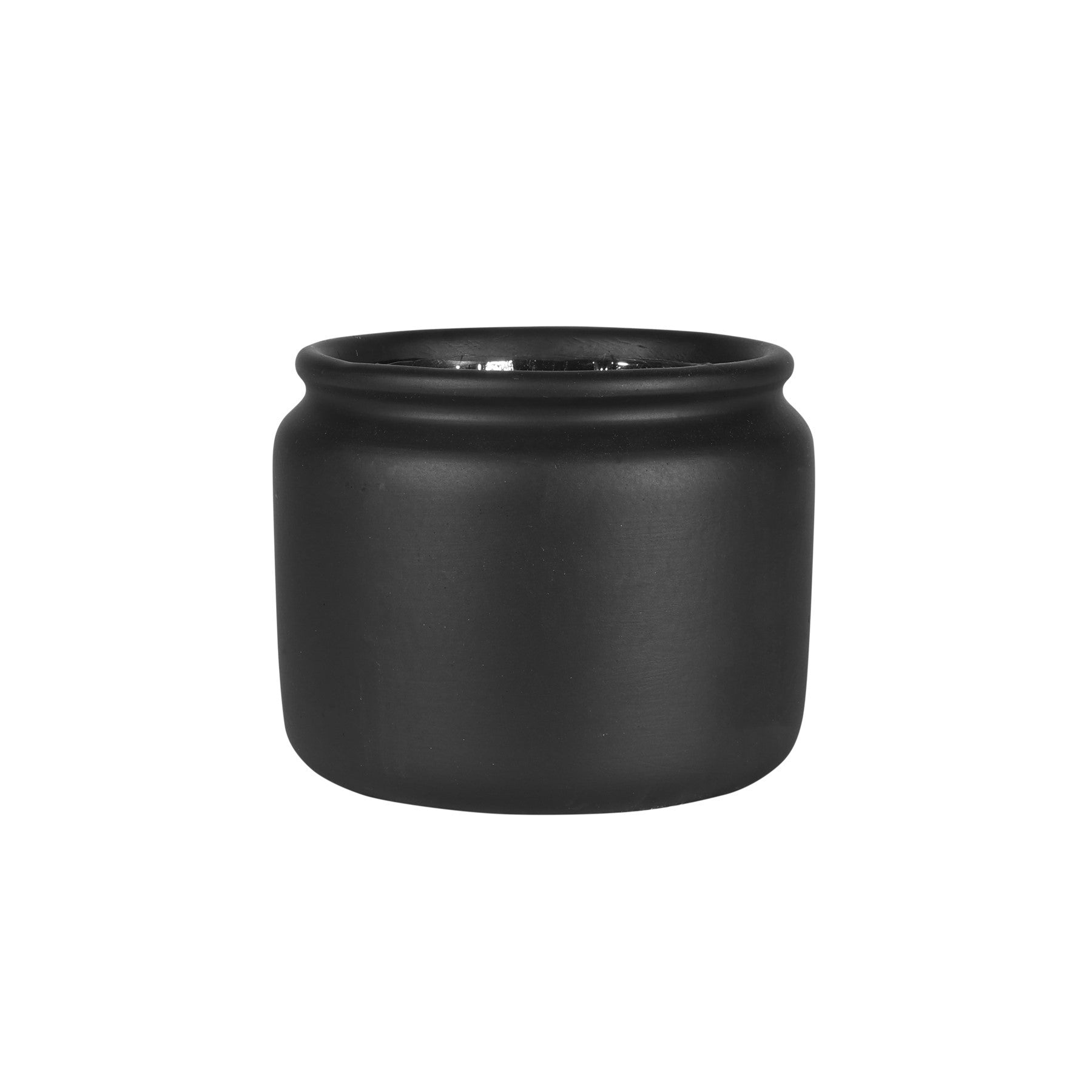 Moda Black Honey Pot Planter (13cm x 16cm)