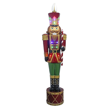 Nutcracker with Candy Cane and LED Light (152cm)