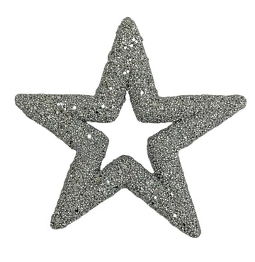 Glitter Star Hanging Decoration (22cm)