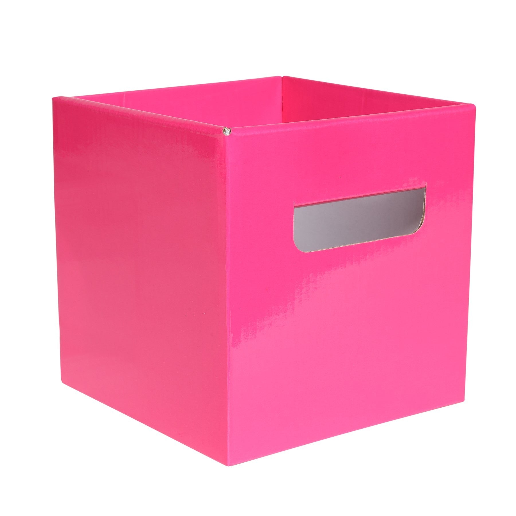 Pearlised Hot Pink Bouquet Box - (15x15cm) (x10)